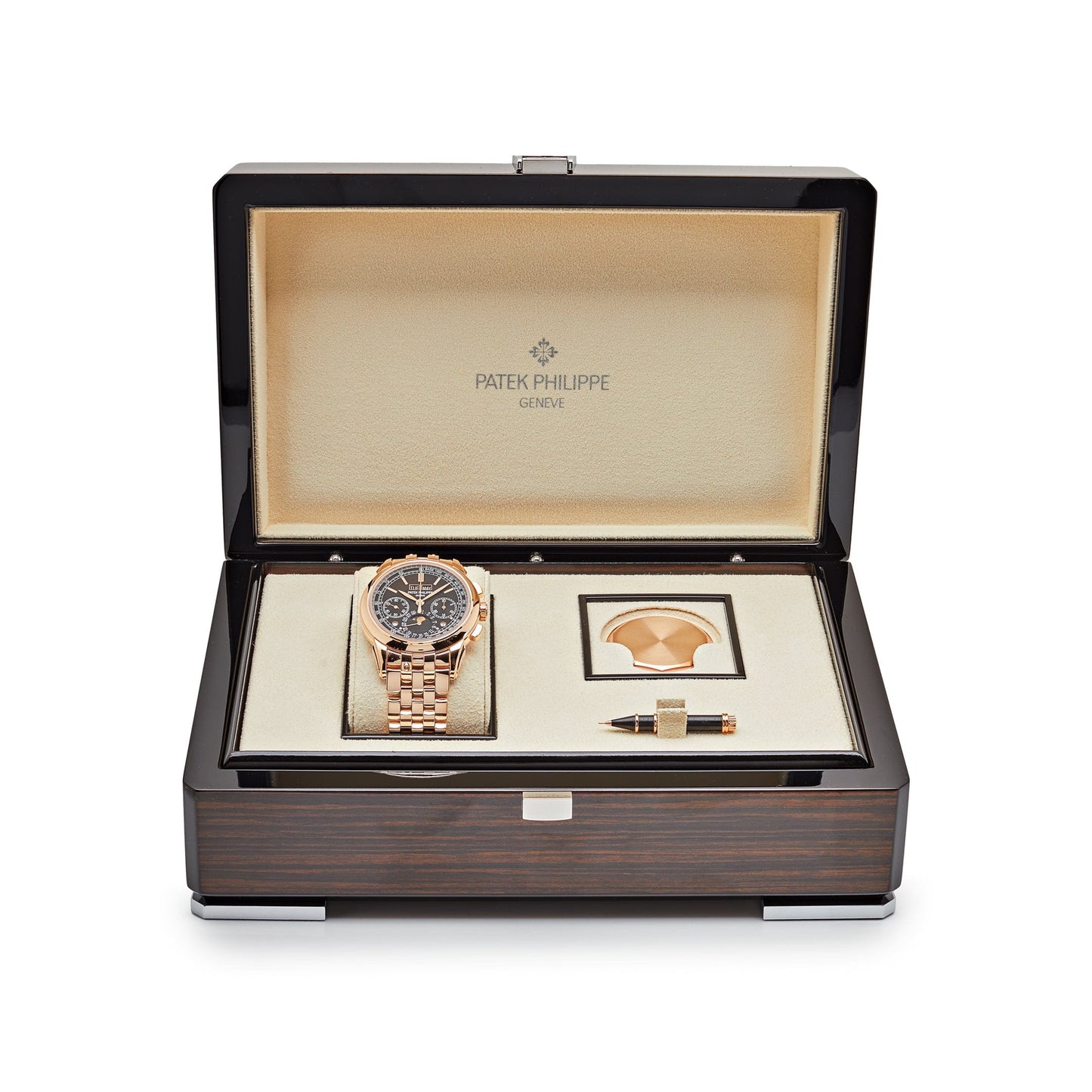 Patek Philippe Grand Complications 5270/1R-001 Chronograph Perpetual Calendar Rose Gold Black Dial (2025)