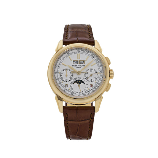 Patek Philippe Grand Complications 5270J-001 Perpetual Chronograph Yellow Gold White Dial (2021)