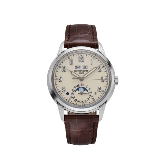 Patek Philippe Grand Complications 5320G-001 Perpetual Calendar White Gold Ivory Dial
