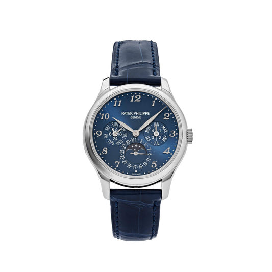 Patek Philippe Grand Complications 5327G-001 Perpetual Calendar White Gold Blue Dial (2023)