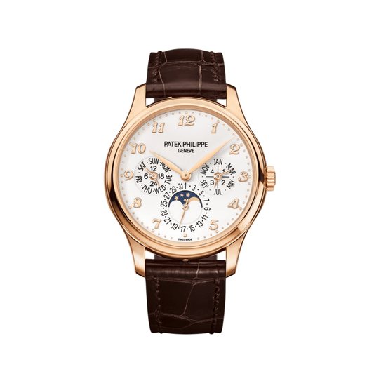 Patek Philippe Grand Complications 5327R-001 Perpetual Calendar Rose Gold White Dial