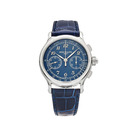 Patek Philippe Grand Complications 5370P-011 Split-Seconds Chronograph Platinum Blue Dial (2024)