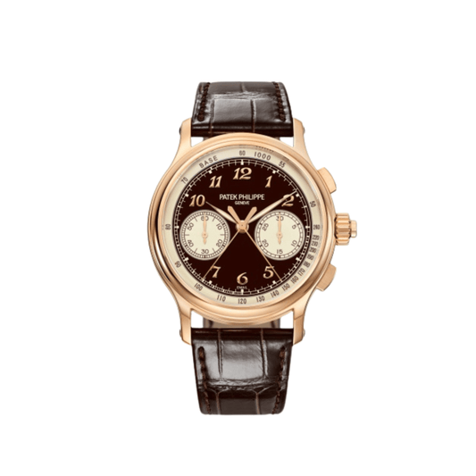 Patek Philippe Grand Complications 5370R-001 Split-Seconds Chronograph Rose Gold Brown Grand Feu Enamel Dial (2025)