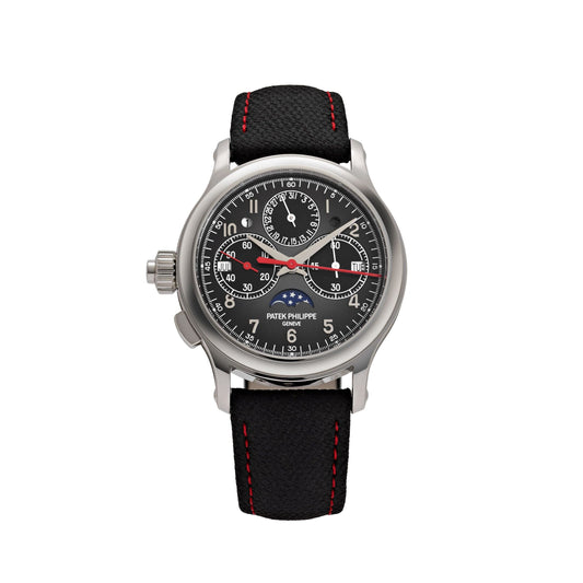 Patek Philippe Grand Complications 5373P-001 Split Seconds Perpetual Calendar 'Lefty' Chronograph Platinum (2025)