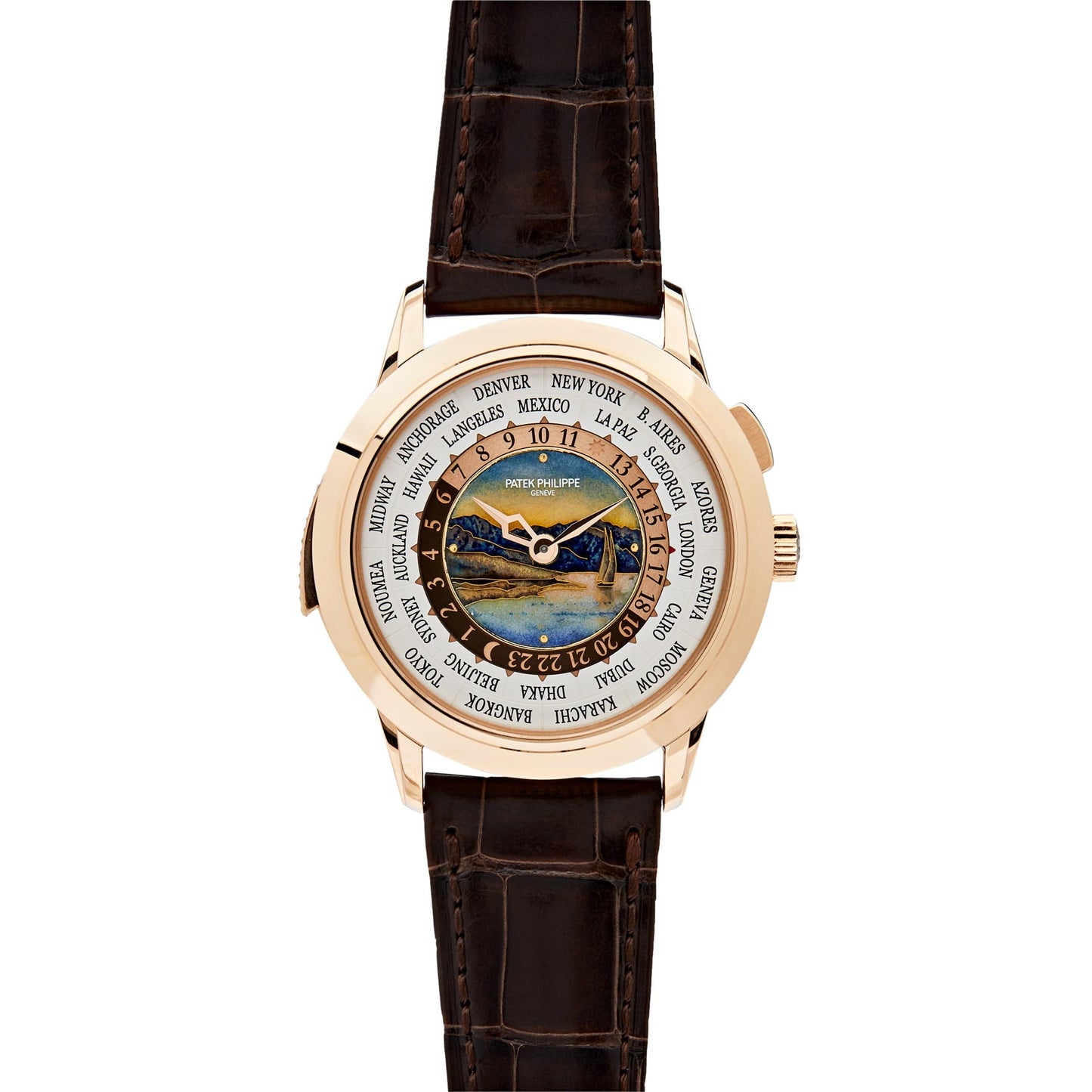 Patek Philippe Grand Complications 5531R-012 Minute Repeater World Time Rose Gold