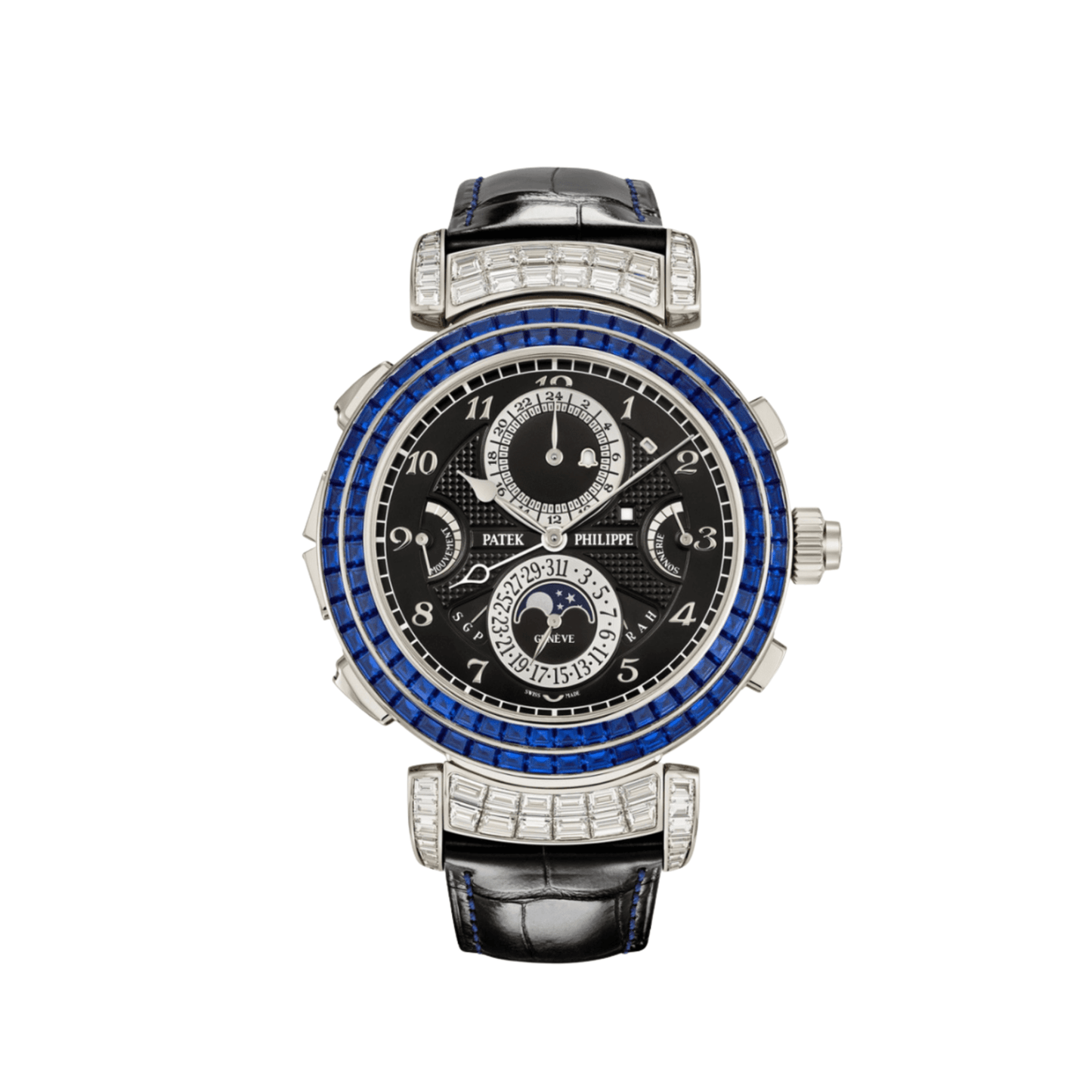 Patek Philippe Grand Complications 6300/401G-001 Grandmaster Chime White Gold Blue Sapphires (2024)