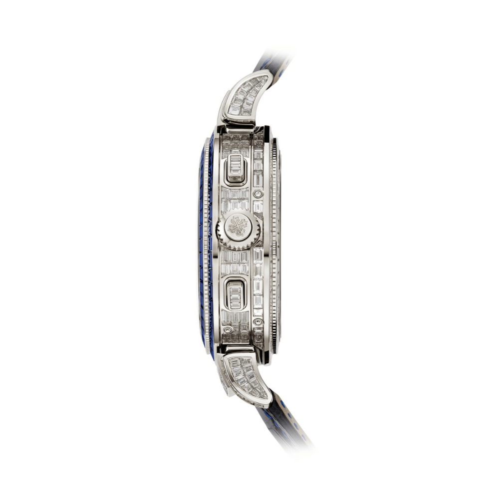 Patek Philippe Grand Complications 6300/401G-001 Grandmaster Chime White Gold Blue Sapphires (2024)