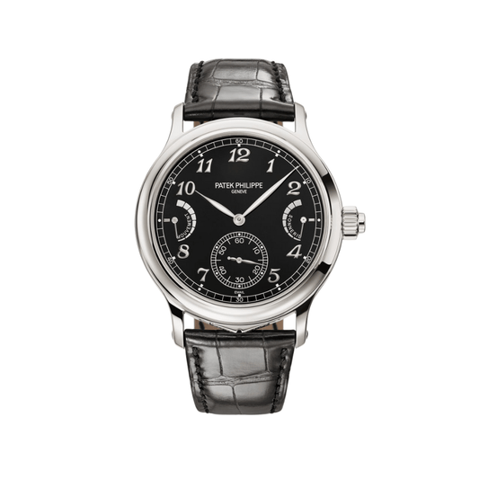 Patek Philippe Grand Complications 6301P-001 Grande Sonnerie and Petite Sonnerie Minute Repeater Platinum Black Dial