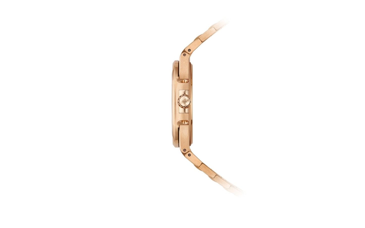 Patek Philippe Nautilus 32mm Diamond Bezel Rose Gold Purple Wave Dial 7010/1R-013