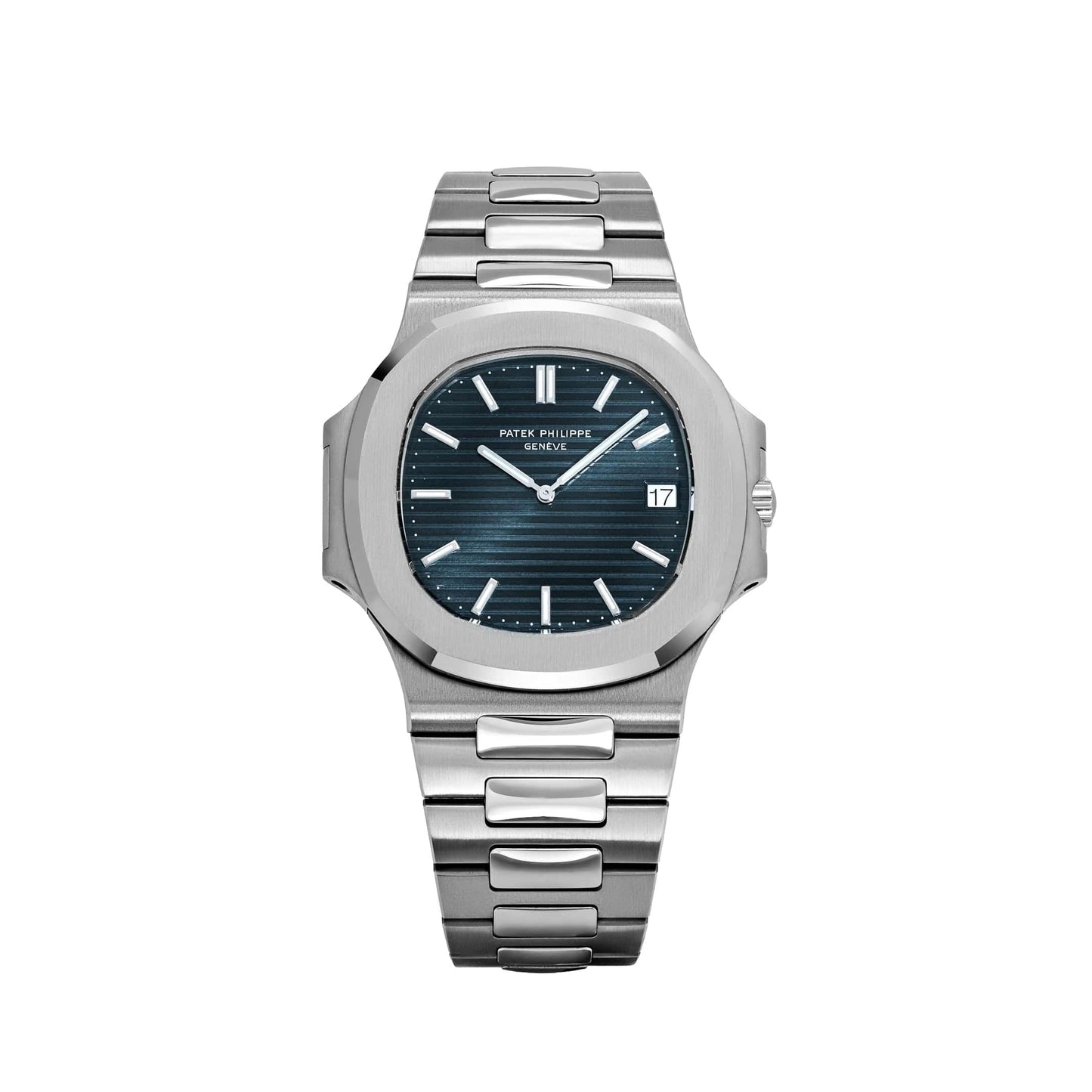 Patek Philippe Nautilus 3700/1A 'Jumbo' Stainless Steel Blue Dial