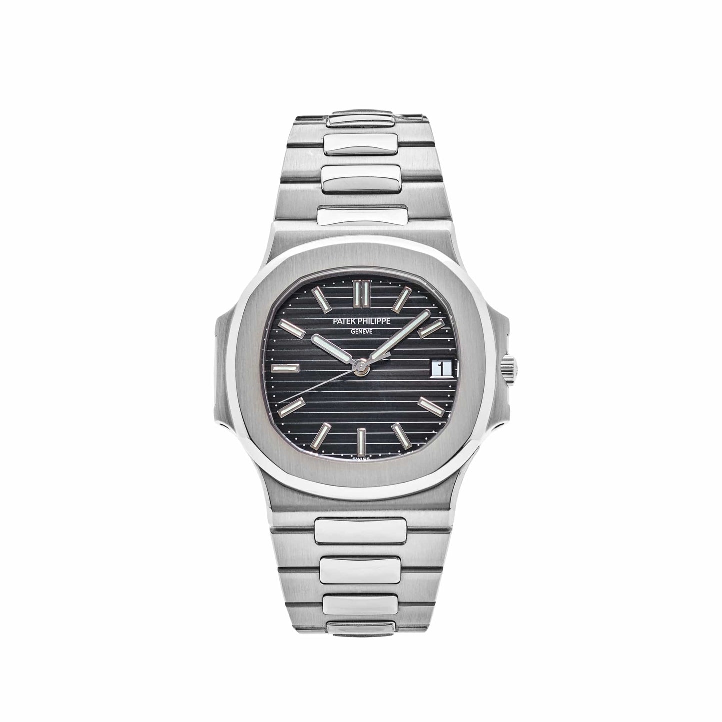 Patek Philippe Nautilus 3711/1G-001 White Gold Black Dial
