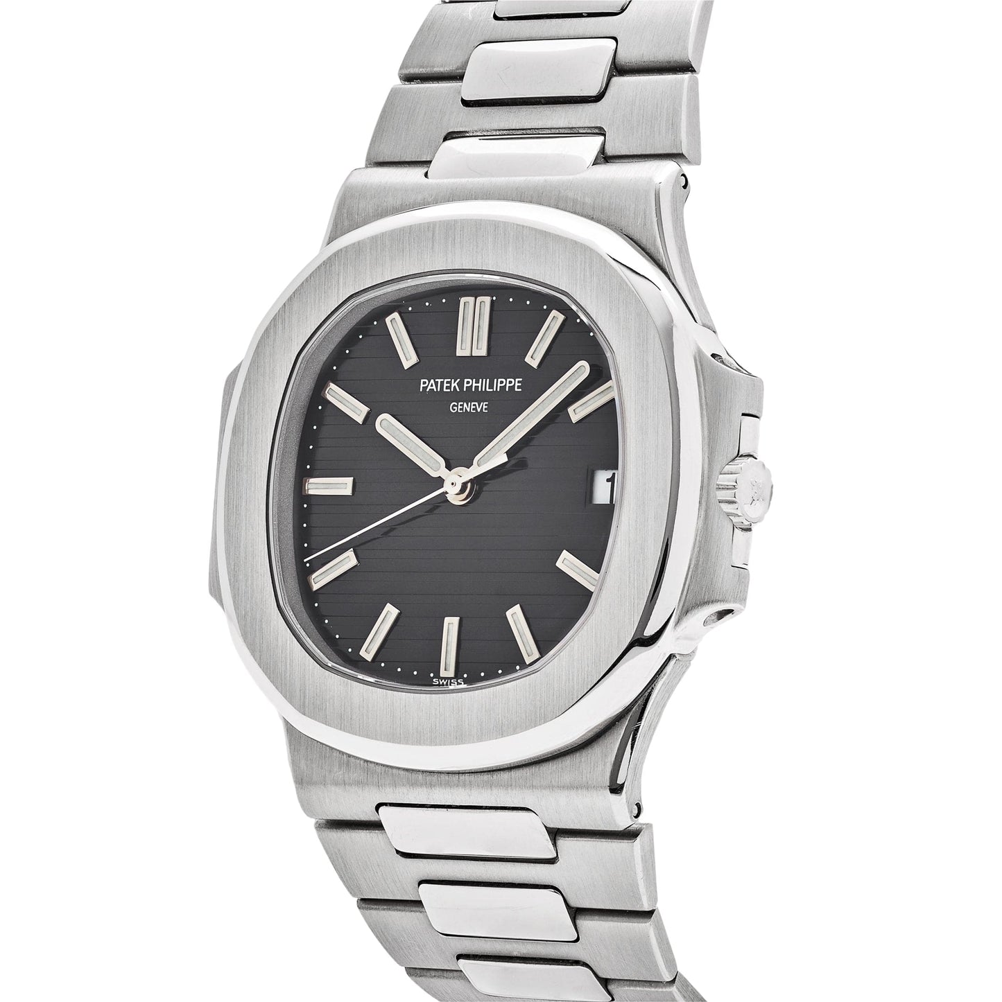 Patek Philippe Nautilus 3711/1G-001 White Gold Black Dial