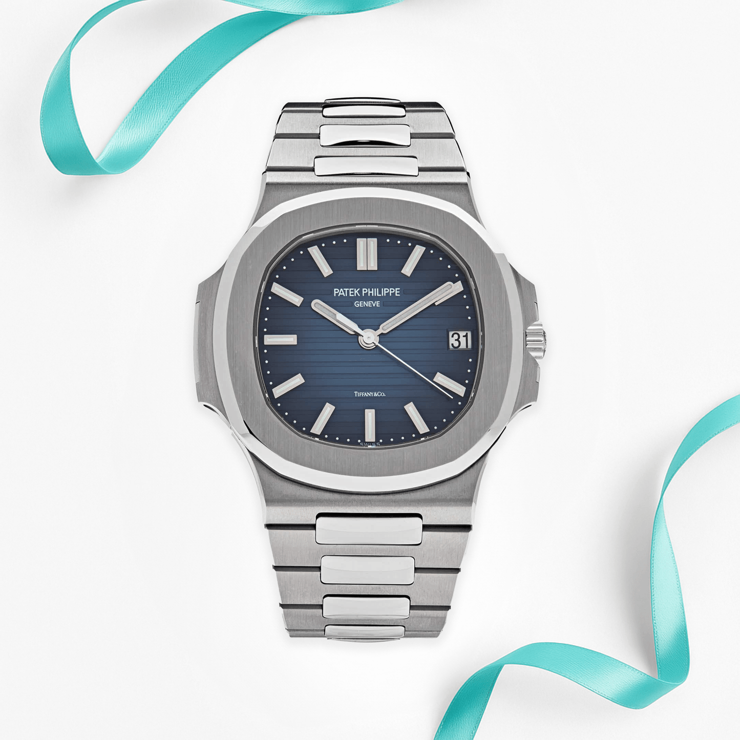 Patek Philippe Nautilus 5711/1A-010 'Tiffany & Co.' Stainless Steel Blue Dial