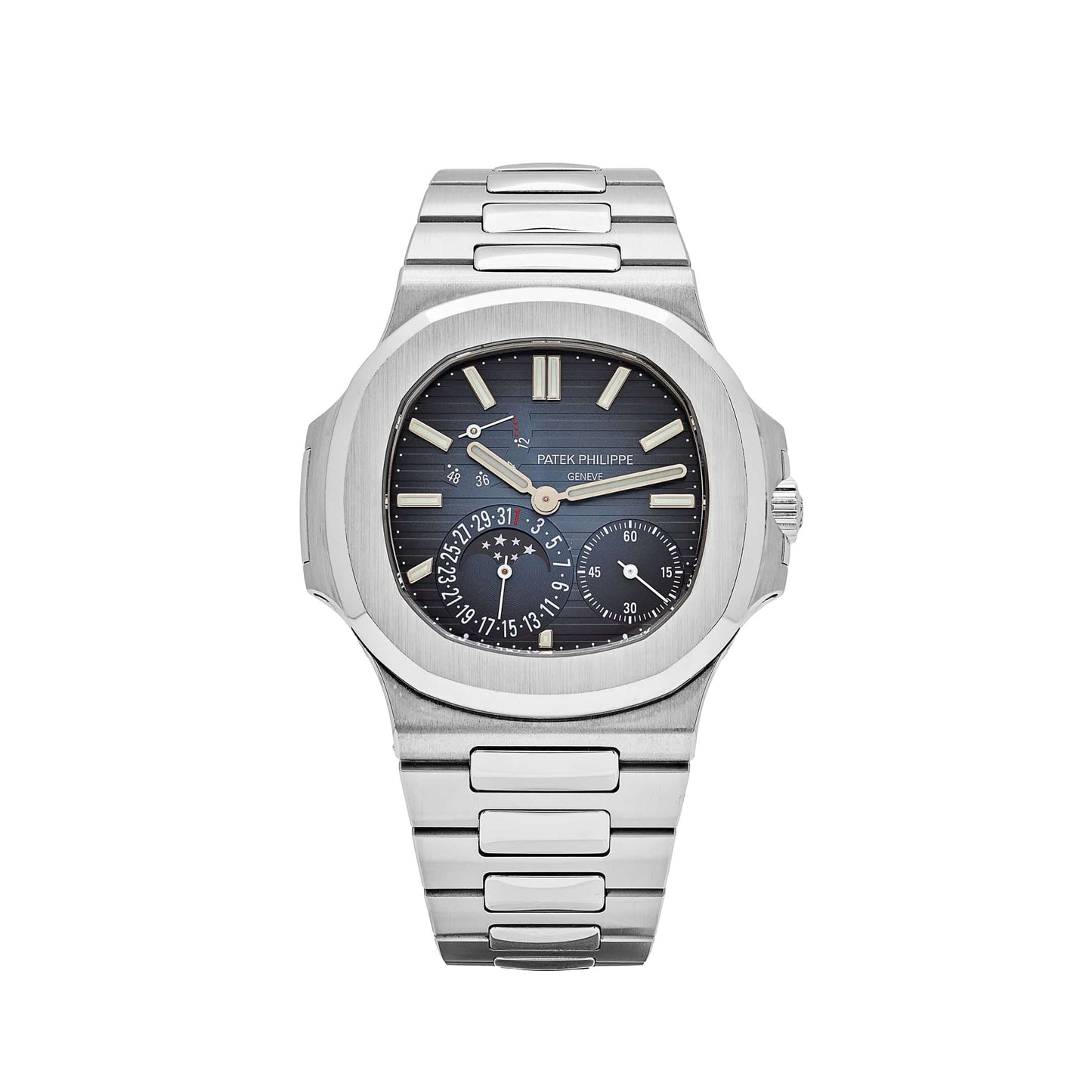 Patek Philippe Nautilus 5712/1A-001 Stainless Steel Blue Dial Moon Phases (2020)
