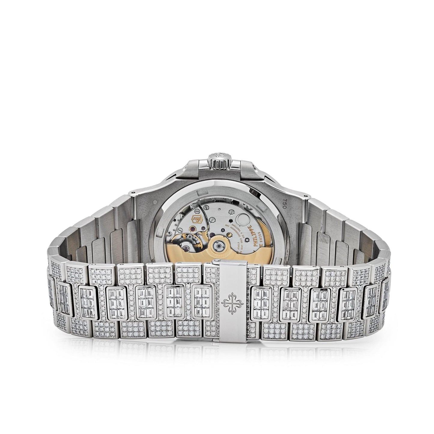 Patek Philippe Nautilus 5719/10G-010 White Gold Diamond Set