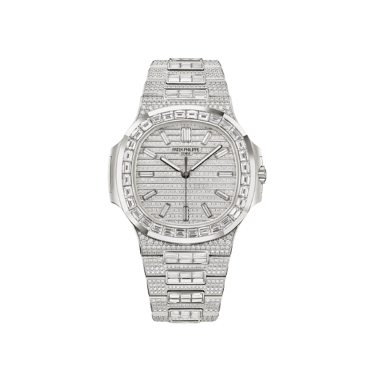 Patek Philippe Nautilus 5811/1460G-001 White Gold Full Diamond (2025)