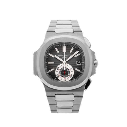Patek Philippe Nautilus 5980/1A-014 Chronograph Stainless Steel Grey Dial (2013)