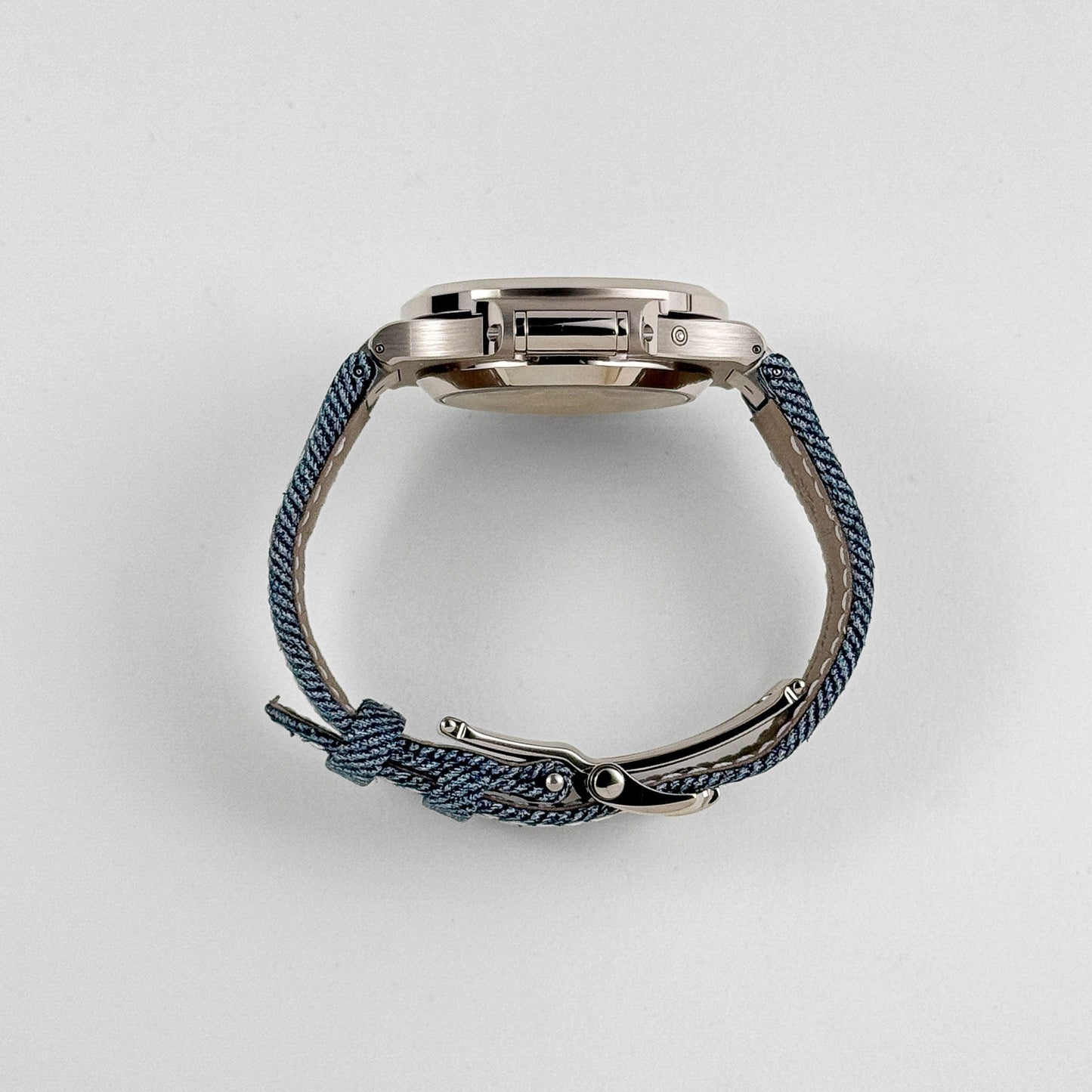 Patek Philippe Nautilus 5980/60G-001 'Denim' Flyback Chronograph White Gold Blue-Gray Dial (2024)