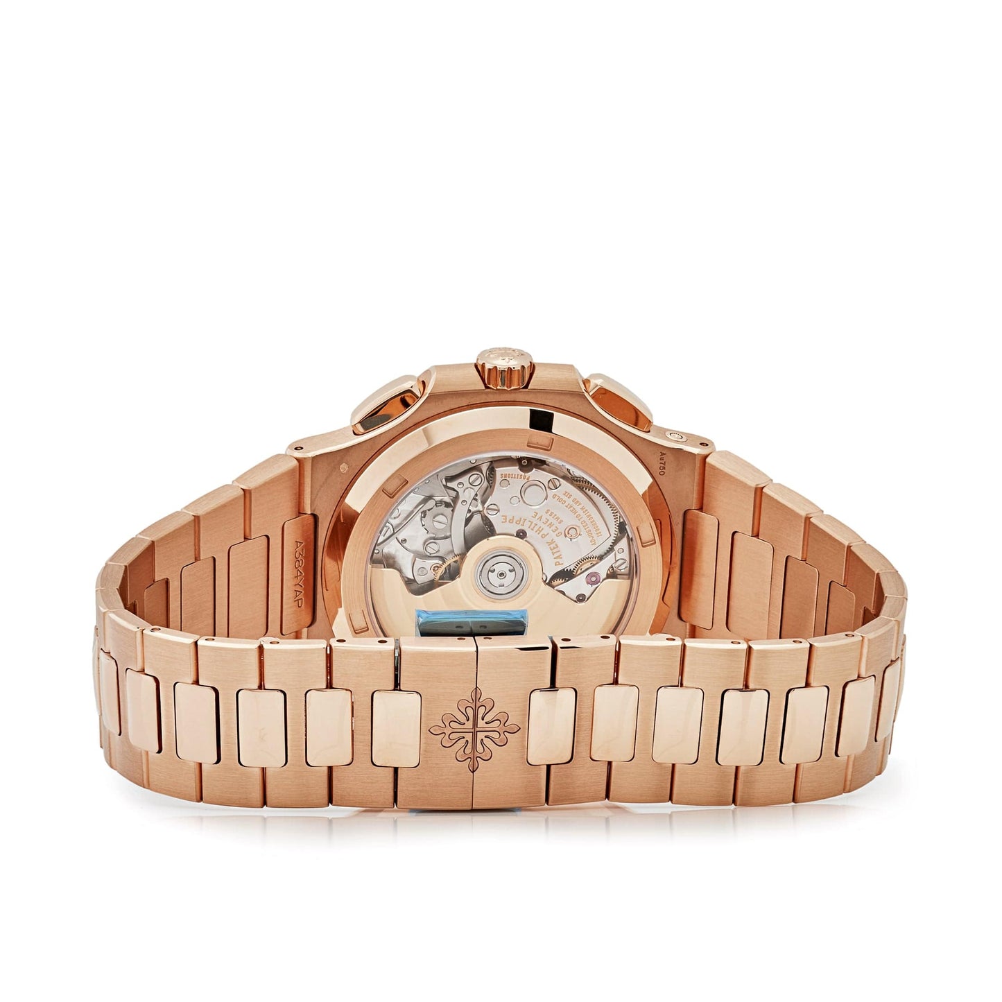 Patek Philippe Nautilus 5990/1R-001 Travel Time Flyback Chronograph Rose Gold Blue Dial (2025)