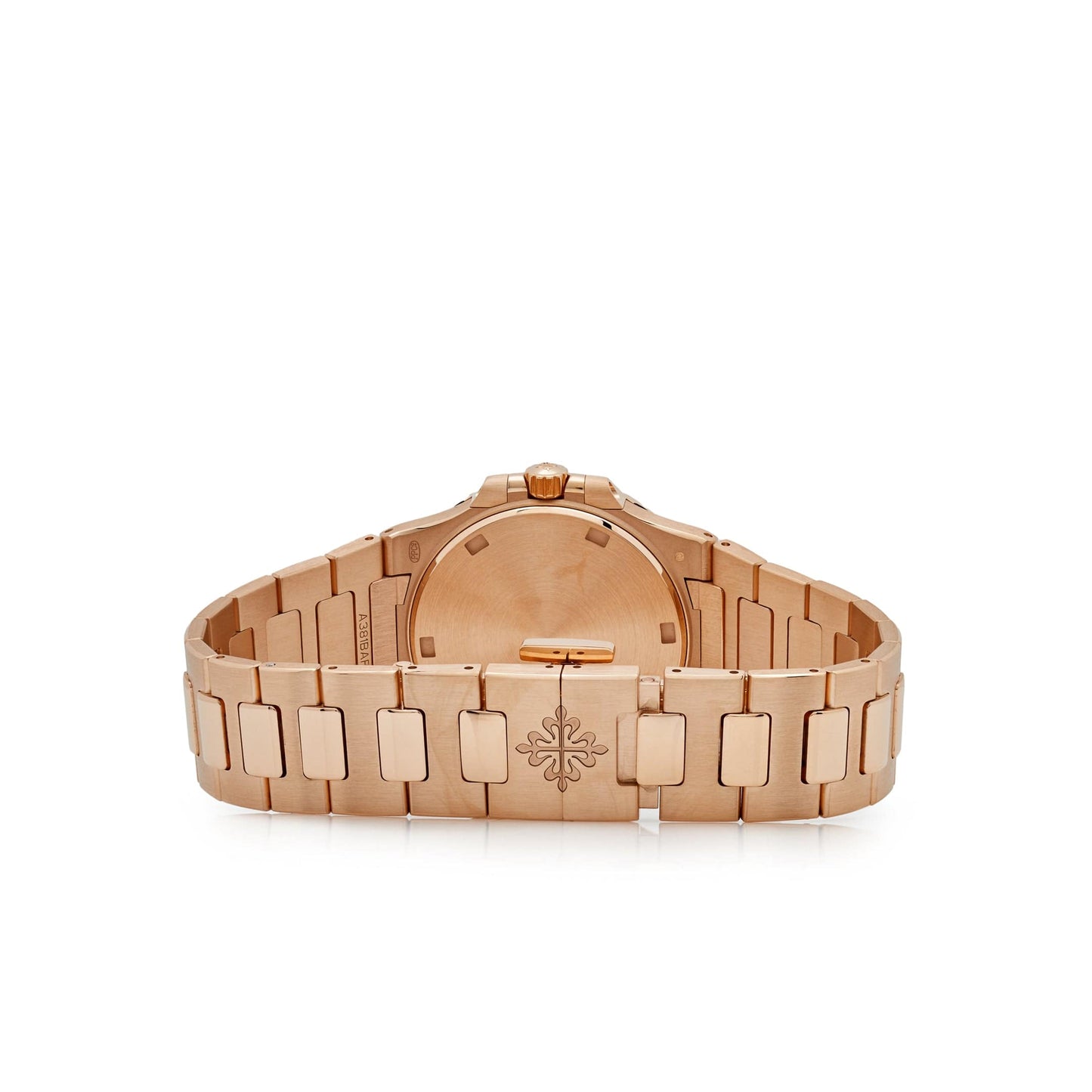 Patek Philippe Nautilus 7010/1R-013 'Ladies' Quartz Rose Gold Purple Diamond Bezel