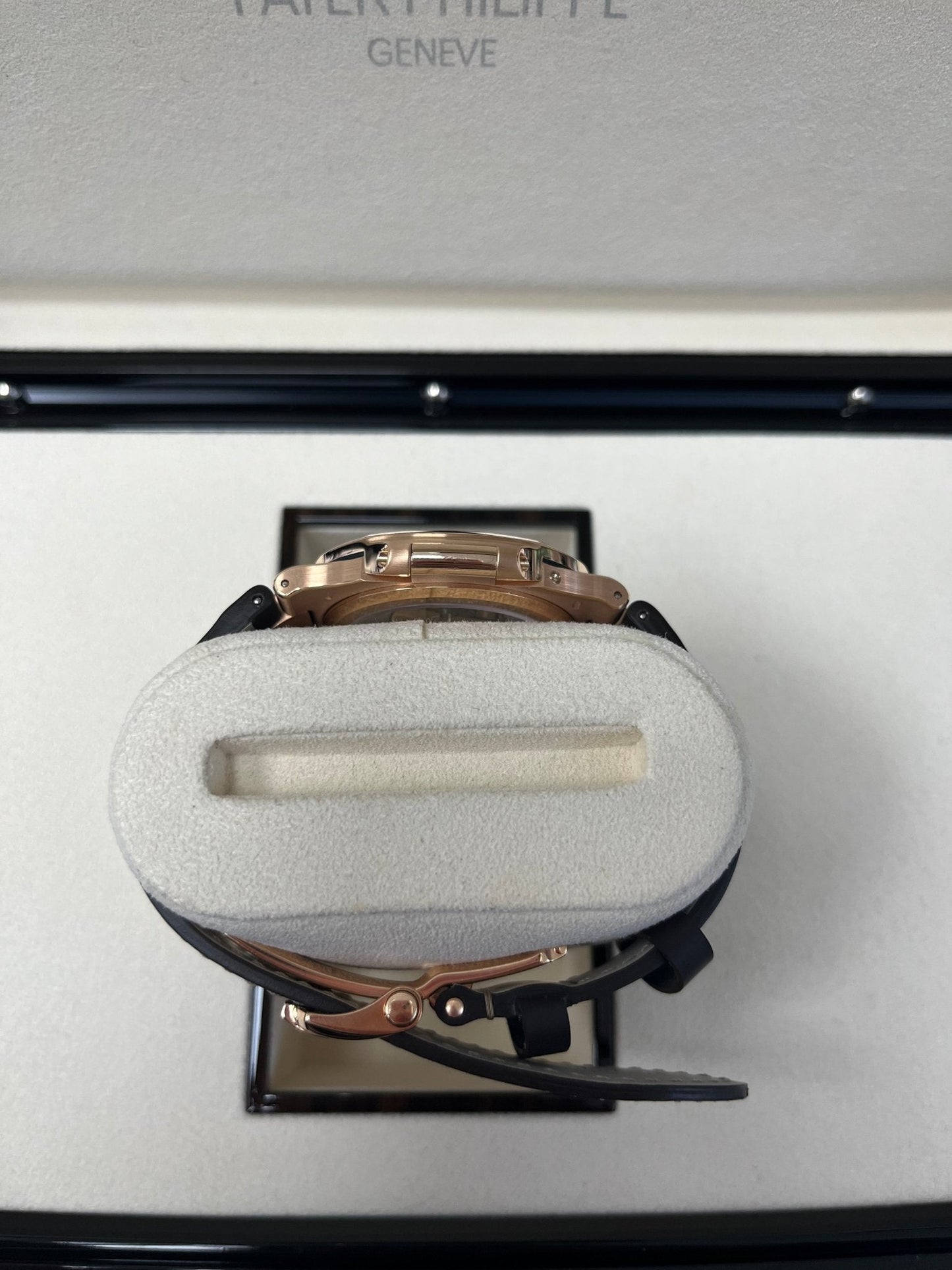 Patek Philippe Nautilus Black Dial Ref #5712R-001