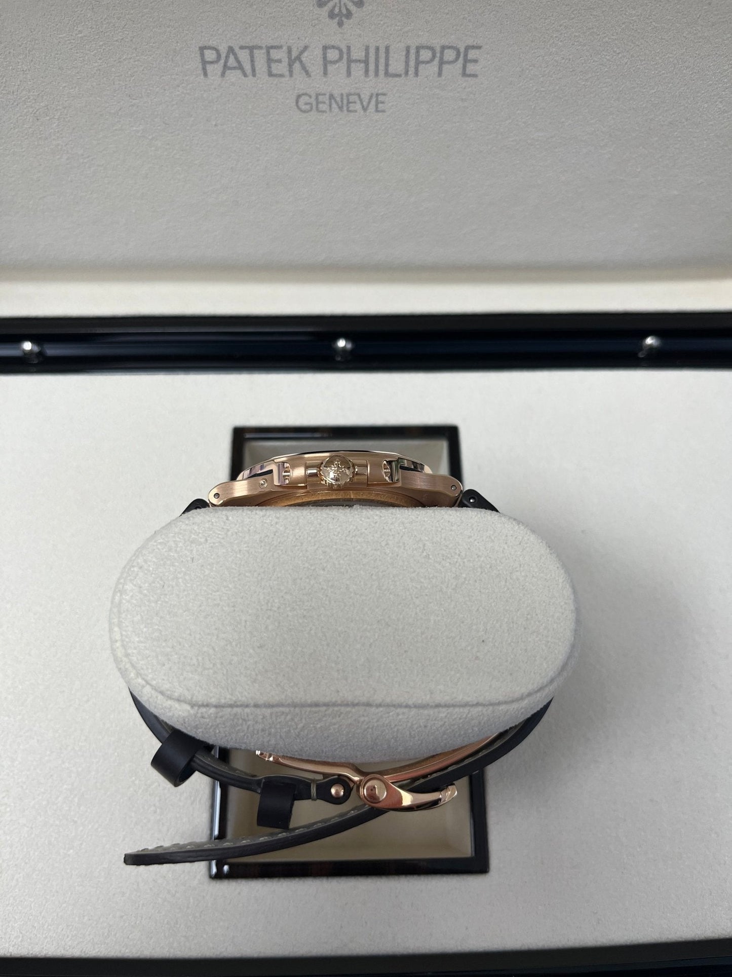 Patek Philippe Nautilus Black Dial Ref #5712R-001