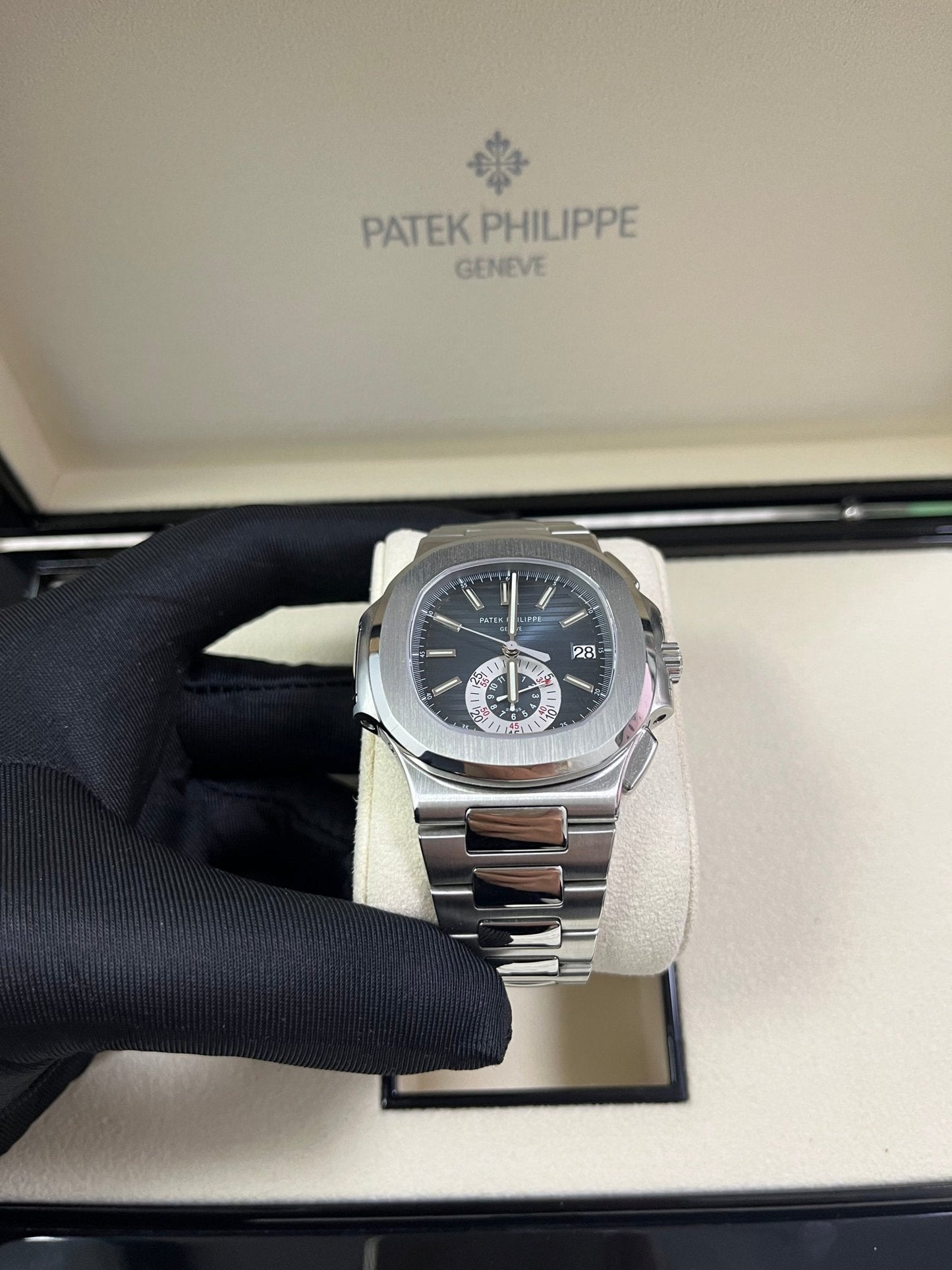 Patek Philippe Nautilus Chronograph REF 5980/1A-001