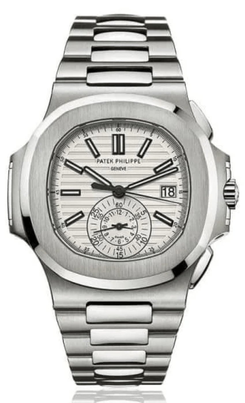 Patek Philippe Nautilus Chronograph White Dial 5980/1A-019