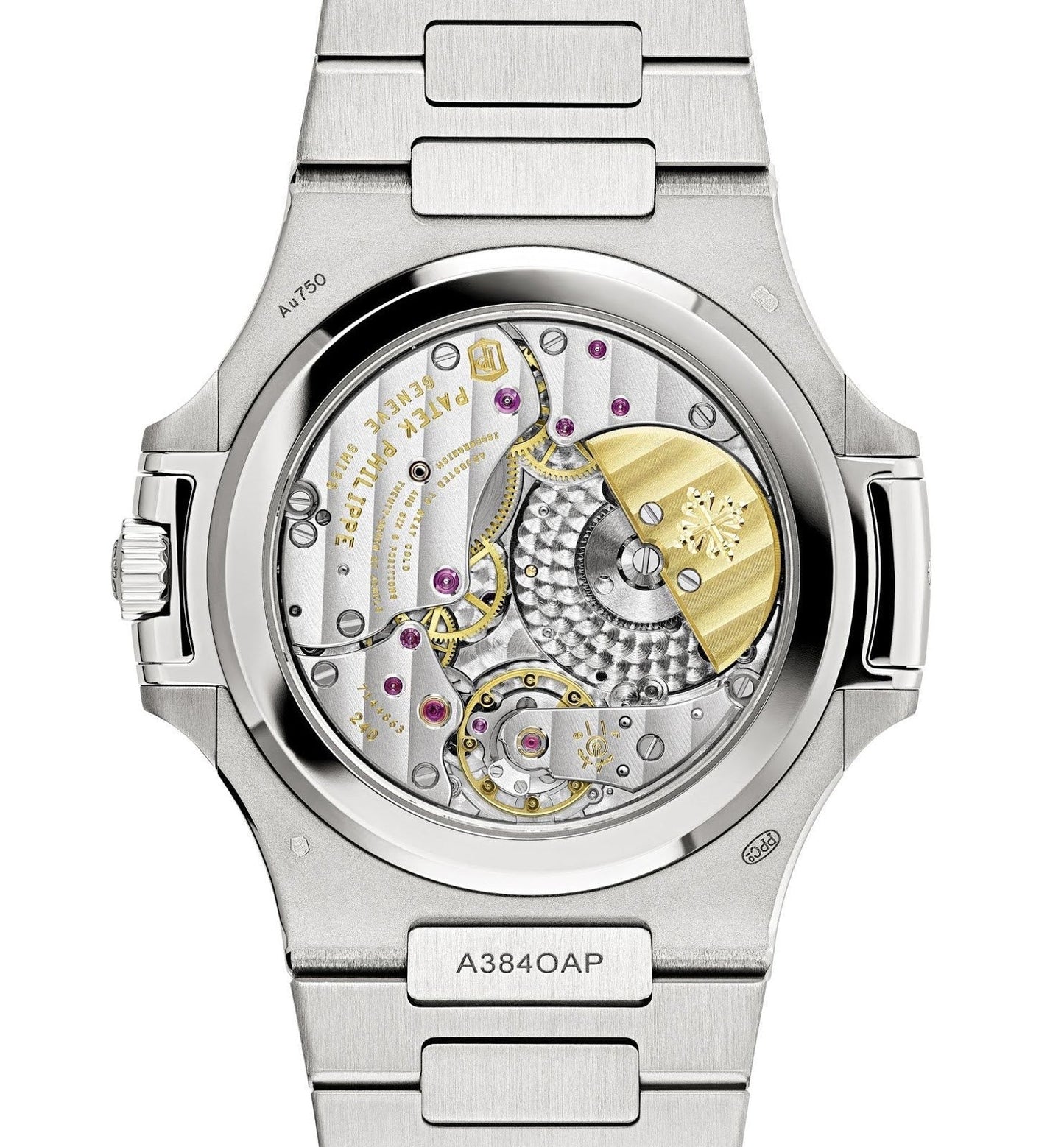 Patek Philippe Nautilus Perpetual Calendar Sunburst White Gold/ Blue Dial (Ref#5740/1G-001)