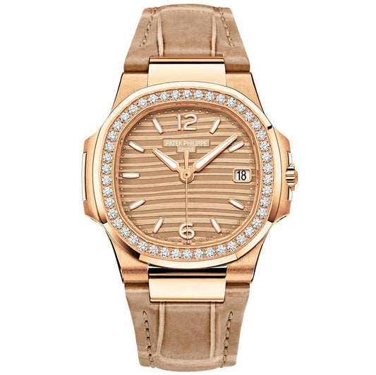 Patek Philippe Nautilus Quartz 32mm 7010R-012 Golden Dial