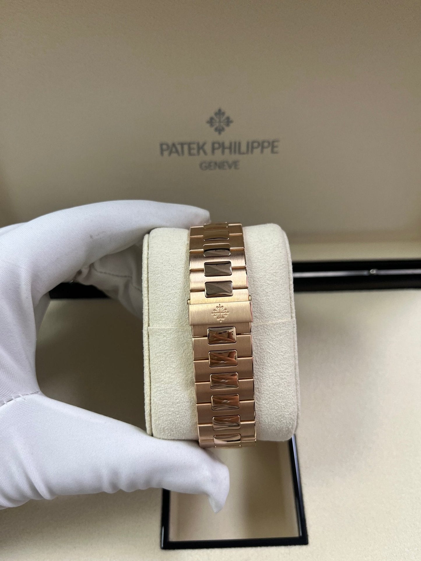 Patek Philippe Nautilus Rose Gold/ Black Gradient Dial (Ref#5980/1R-001)