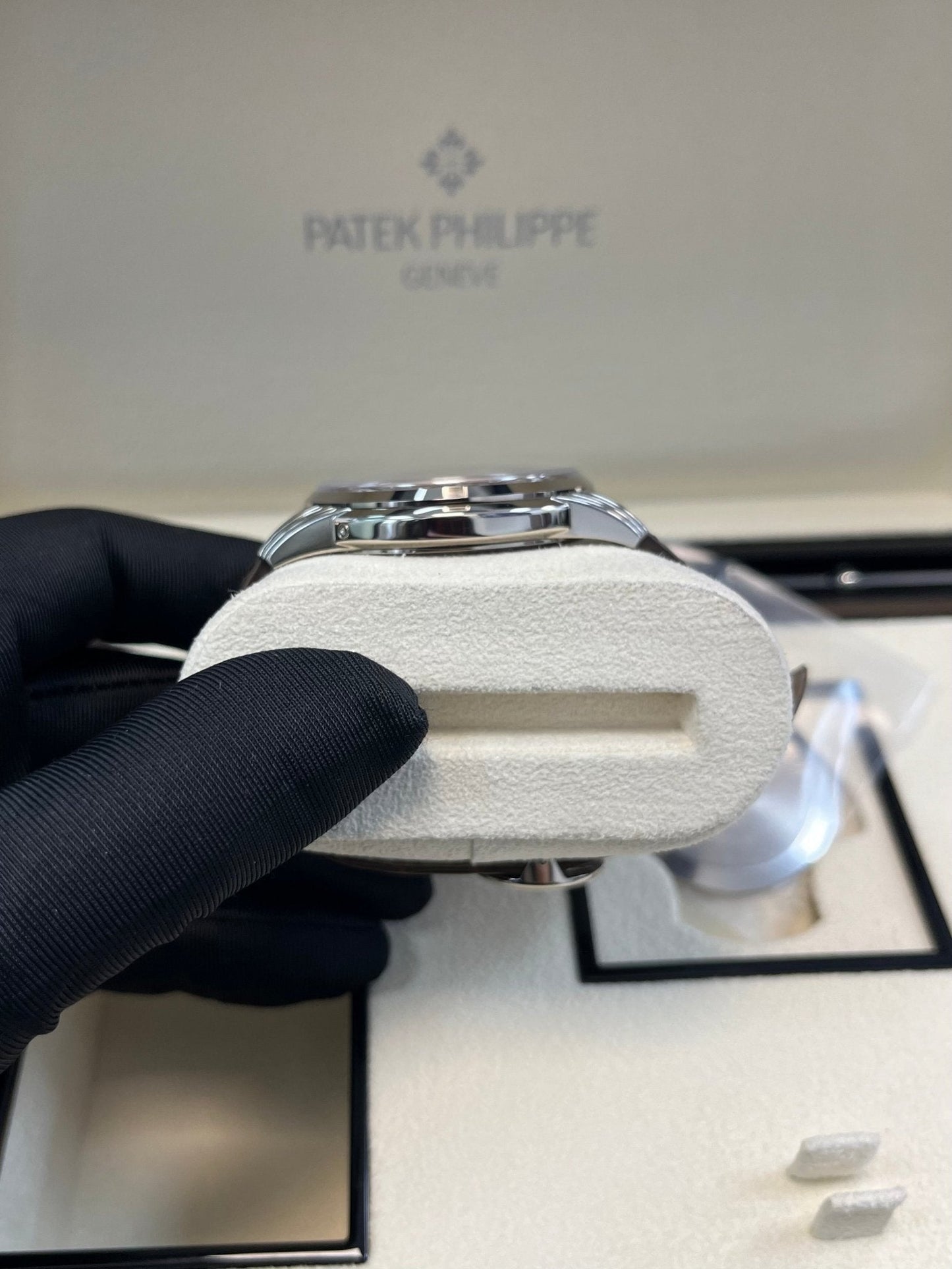 Patek Philippe Perpetual Calendar Grand Complications Salmon Dial Perpetual Calendar (Reference # 5320G)