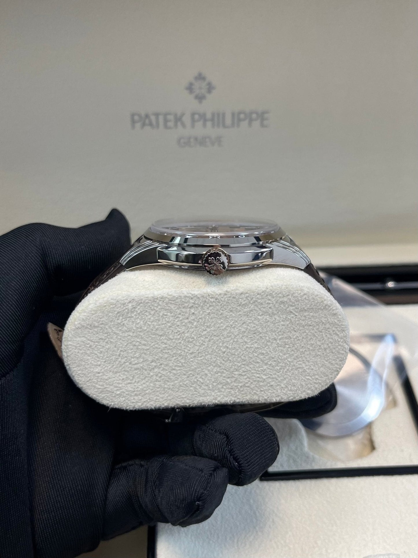 Patek Philippe Perpetual Calendar Grand Complications Salmon Dial Perpetual Calendar (Reference # 5320G)