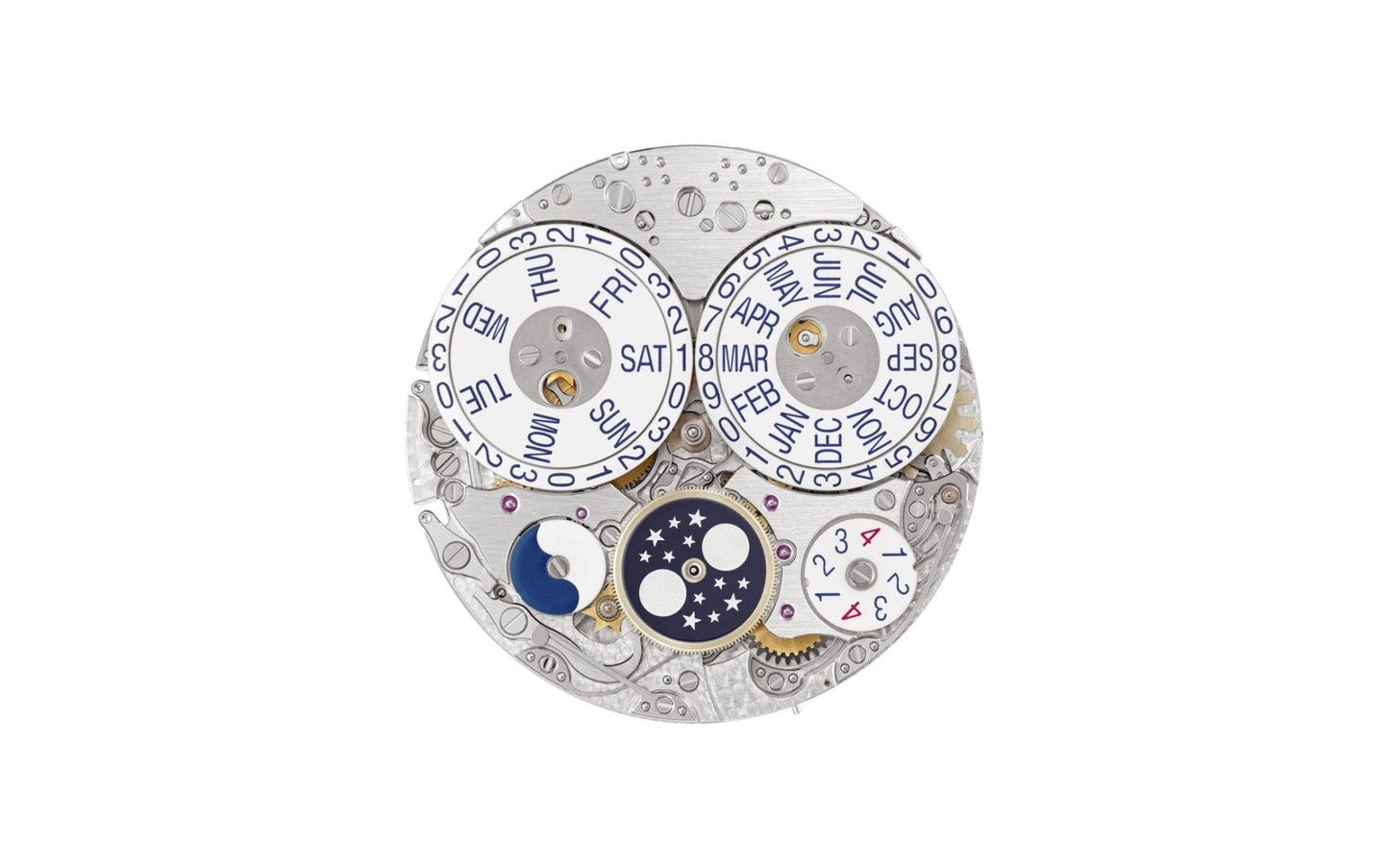 Patek Philippe Perpetual Calendar  In-Line Perpetual Calendar 41mm Platinum Case (Reference # 5236P-001)