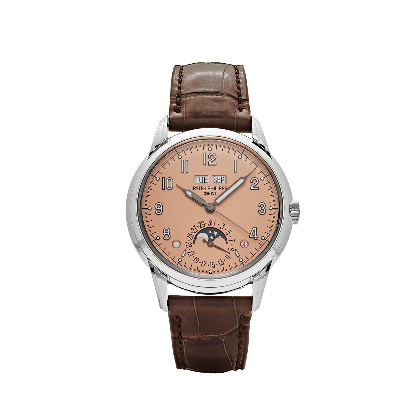 Patek Phillipe Grand Complications 5320G-011 Perpetual Calendar White Gold Salmon Dial (2024)