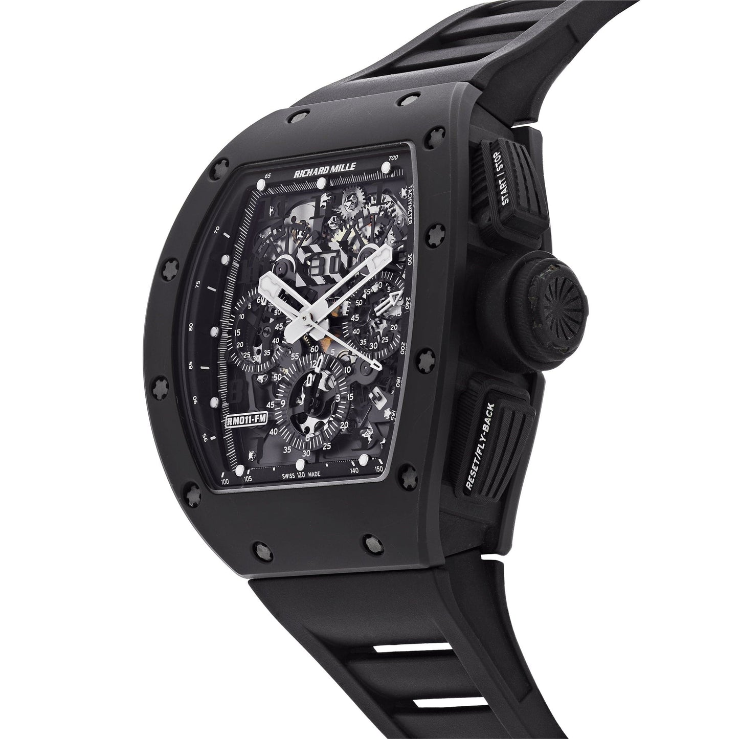 Richard Mille RM 011 'Black Phantom' Flyback Chronograph Carbon Limited Edition of 50