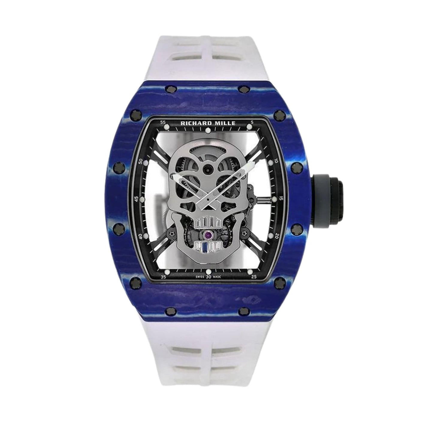 Richard Mille RM 52-01 'Skull' Blue Quartz TPT Limited Edition of 10