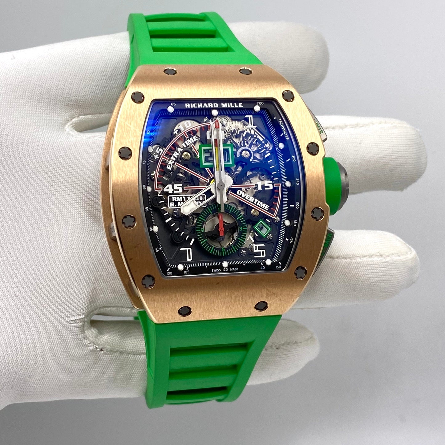 Richard Mille RM 11-01 Robert Mancini Chronograph Flyback Rose Gold