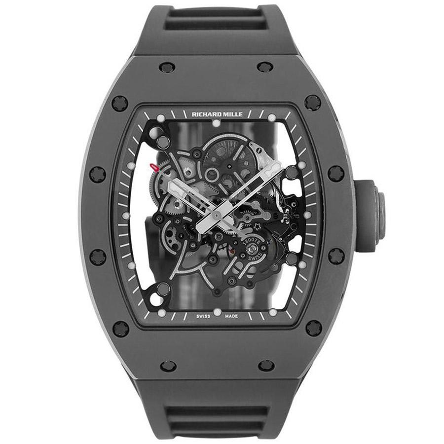 Richard Mille Limited Edition Bubba Watson RM55 Ceramic 50mm Openworked Dial