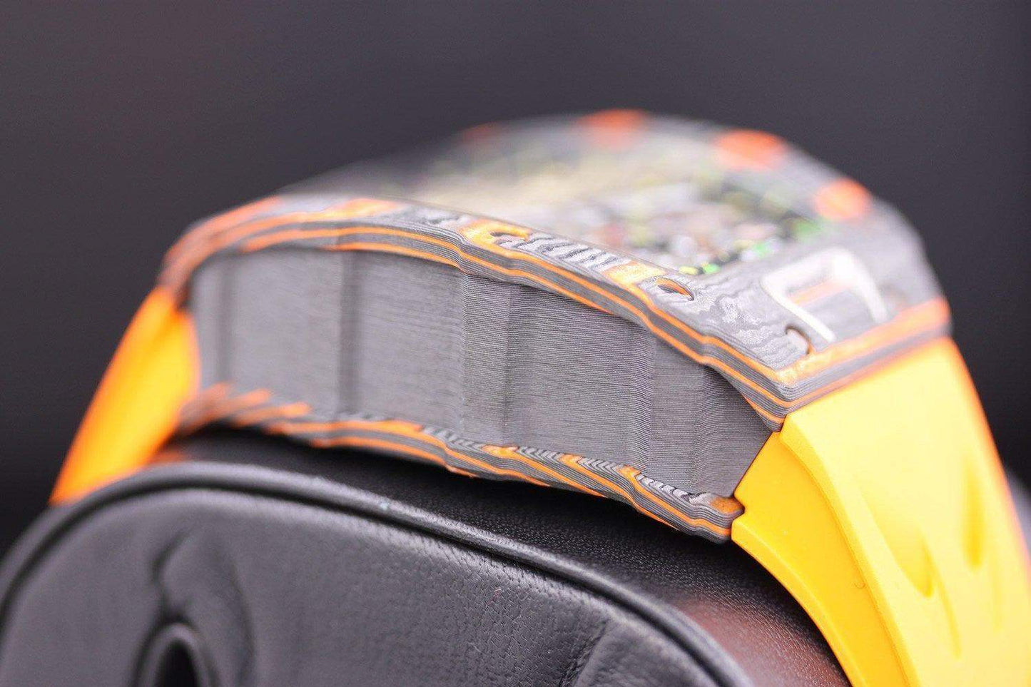 Richard Mille Limited Edition McLaren Flyback Chronograph RM11-03 Carbon 50mm Openworked Dial