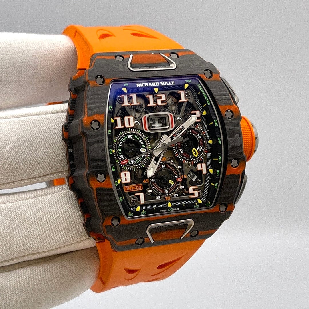 Richard Mille RM 11-03 'McLaren' Carbon Orange Quartz TPT Limited Edition of 500