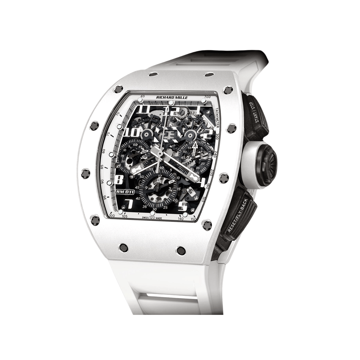 Richard Mille RM 011 FM 'White Ghost' White Ceramic Limited Edition of 30