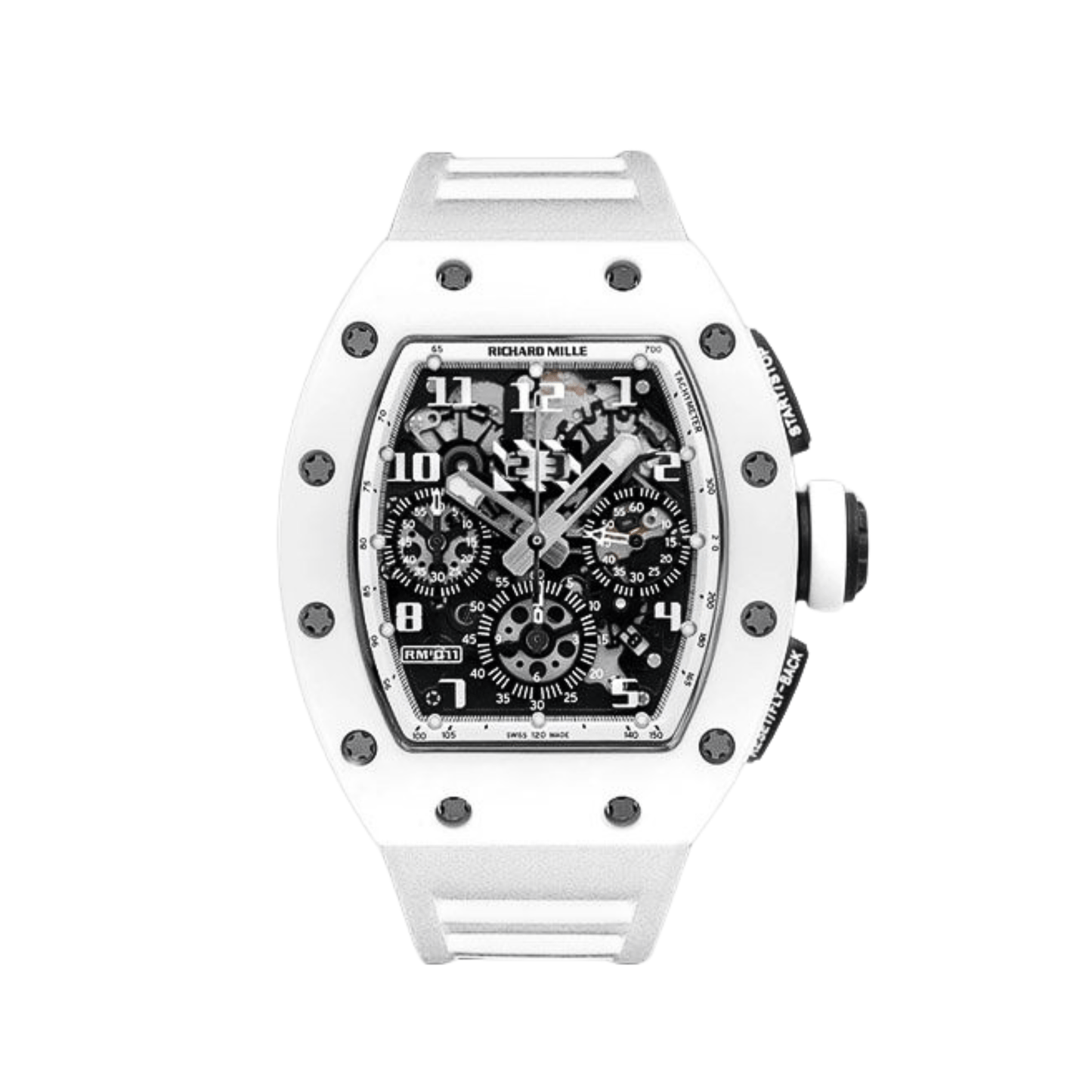 Richard Mille RM 011 FM 'White Ghost' White Ceramic Limited Edition of 30