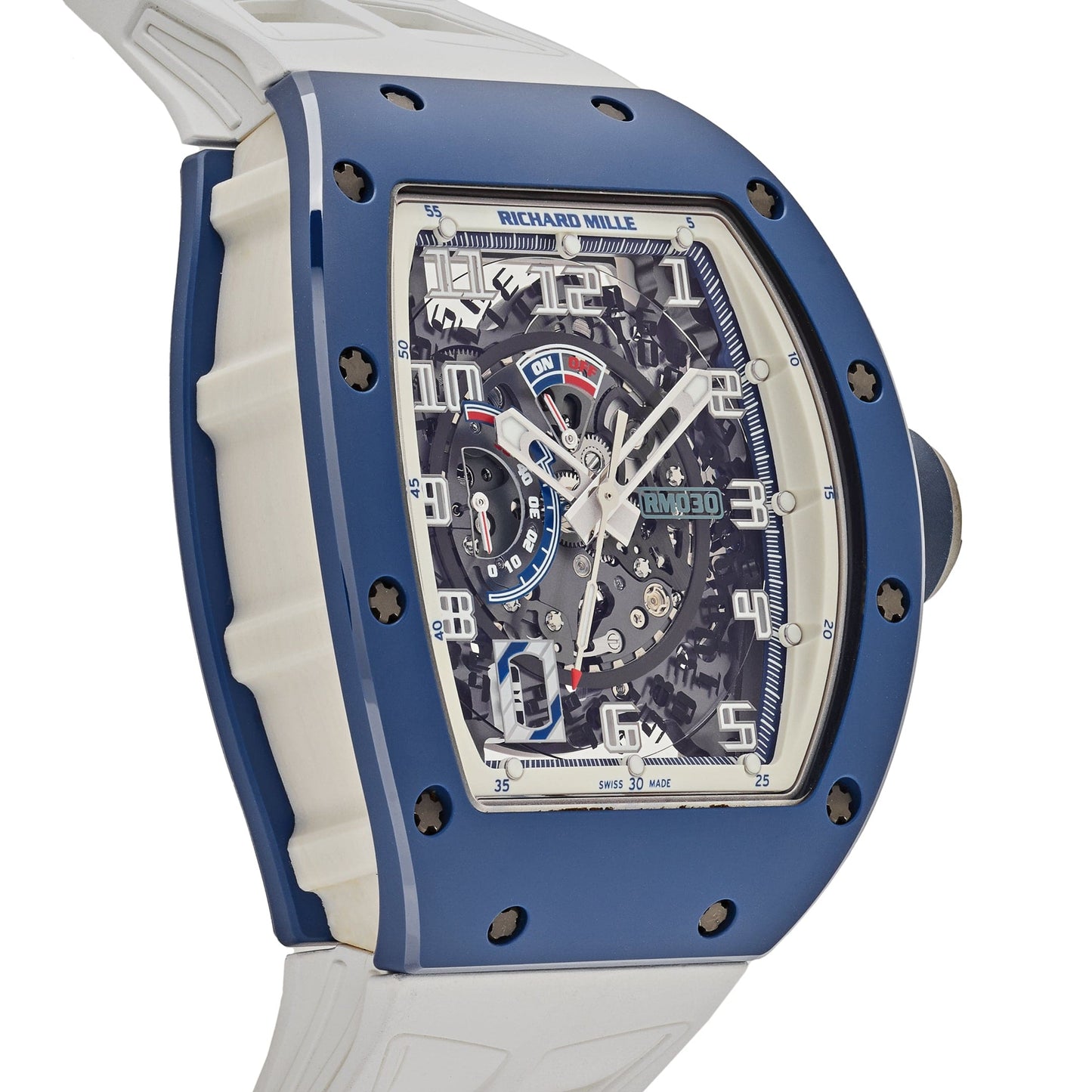 Richard Mille RM 030 Blue Ceramic Boutique Edition