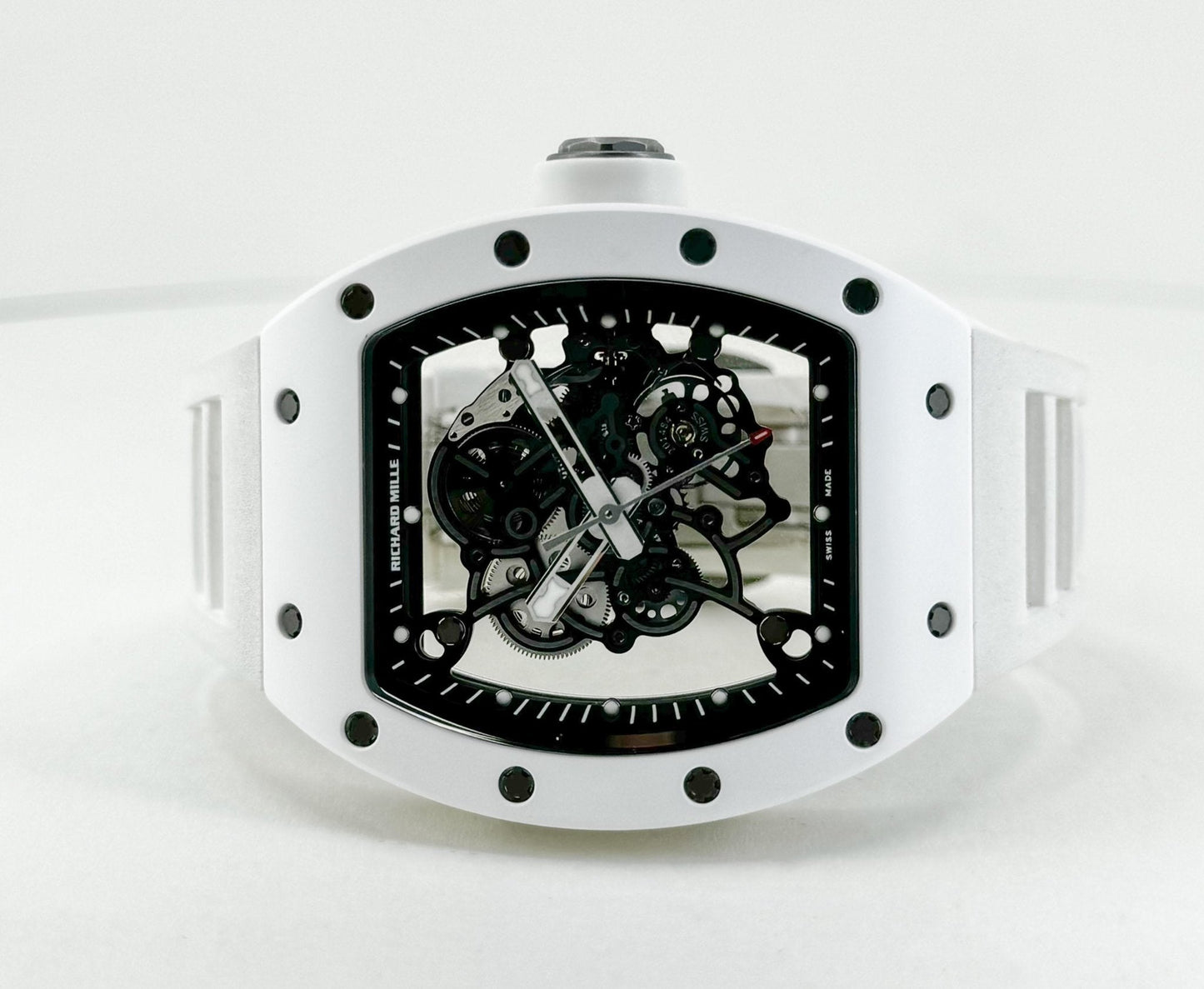 Richard Mille RM 055 Bubba Watson Manual Winding White Ceramic