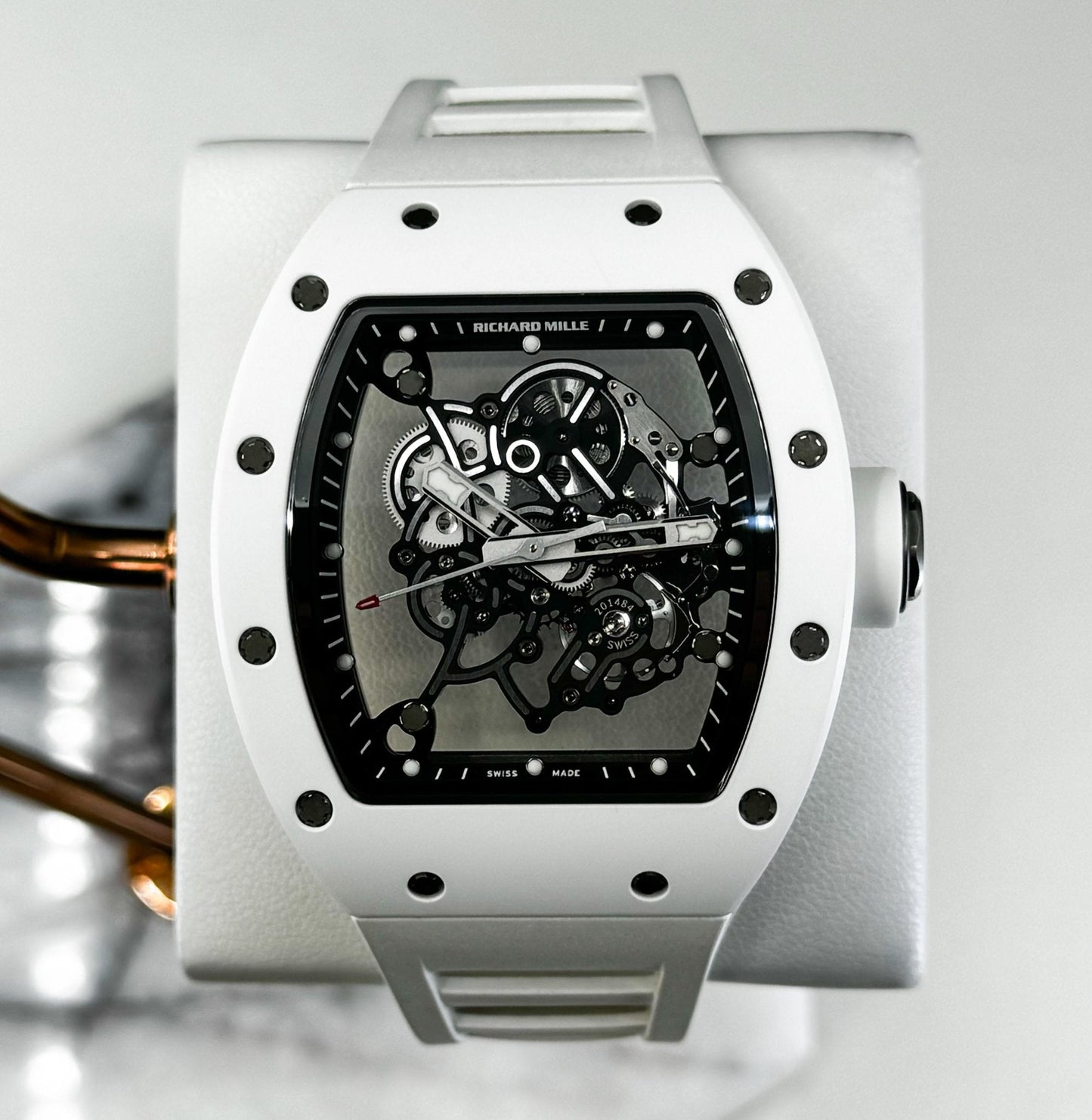 Richard Mille RM 055 Bubba Watson Manual Winding White Ceramic