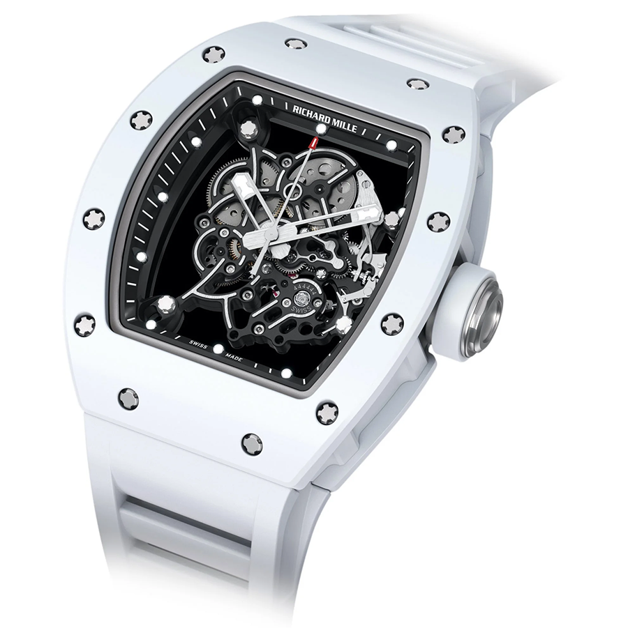 Richard Mille RM55 Manual Winding Bubba Watson Open-Work Dial