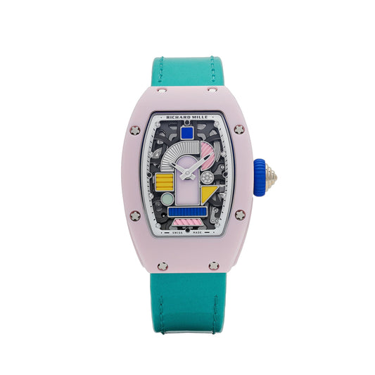 Richard Mille RM 07-01 'Ladies' Coloured Ceramics Blush Pink Limited Edition