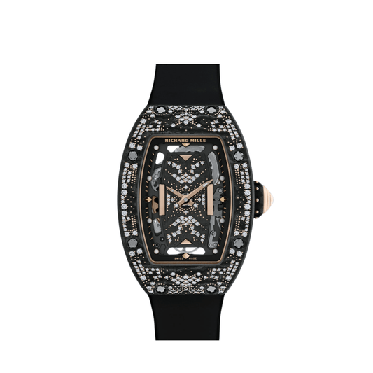 Richard Mille RM 07-01 'Ladies' Intergalactic Misty Night Carbon TPT Diamond Bezel