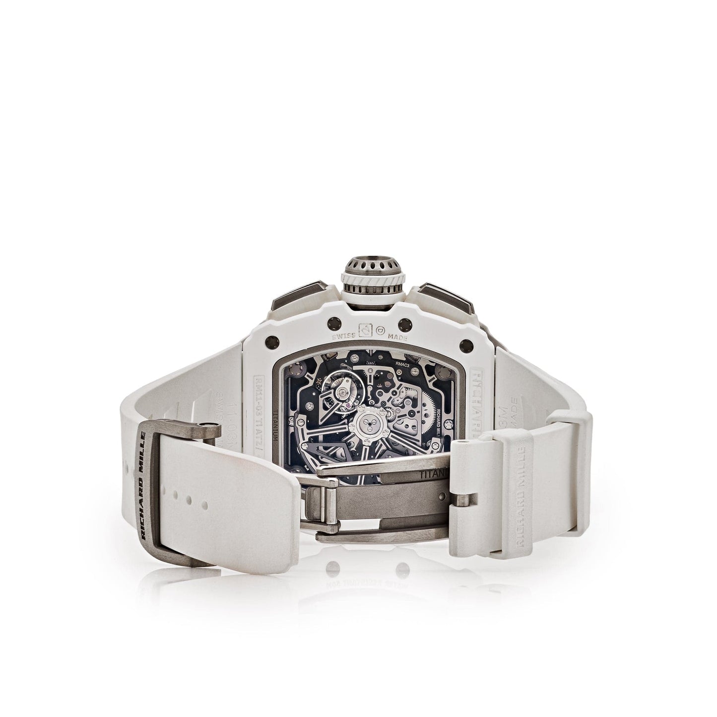 Richard Mille RM 11-03 'Last White Edition' Automatic Flyback Chronograph White Ceramic Limited Edition of 33 pieces